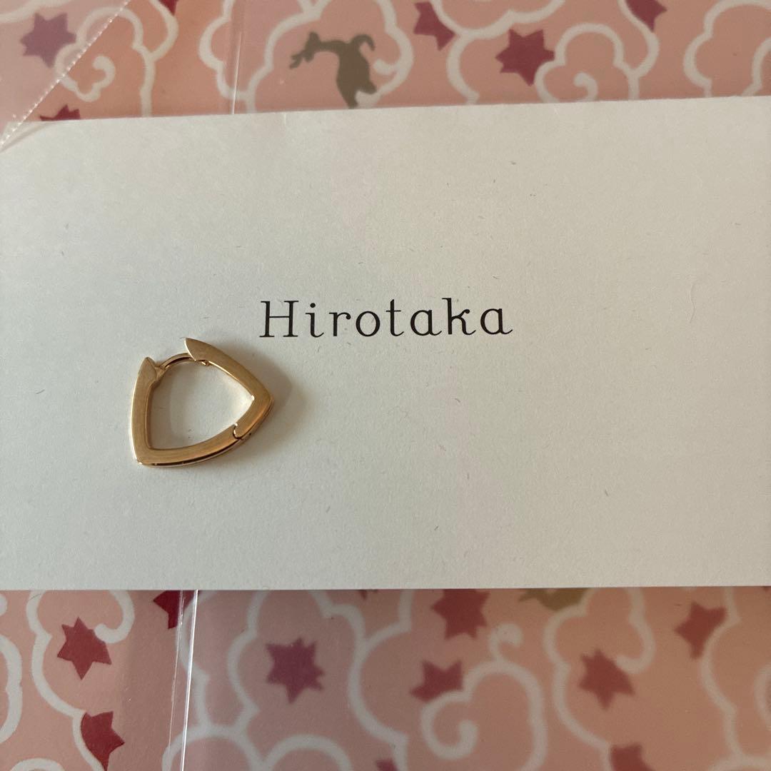 限定品　ヒロタカ　トライアングルピアス　エストネーション　別注