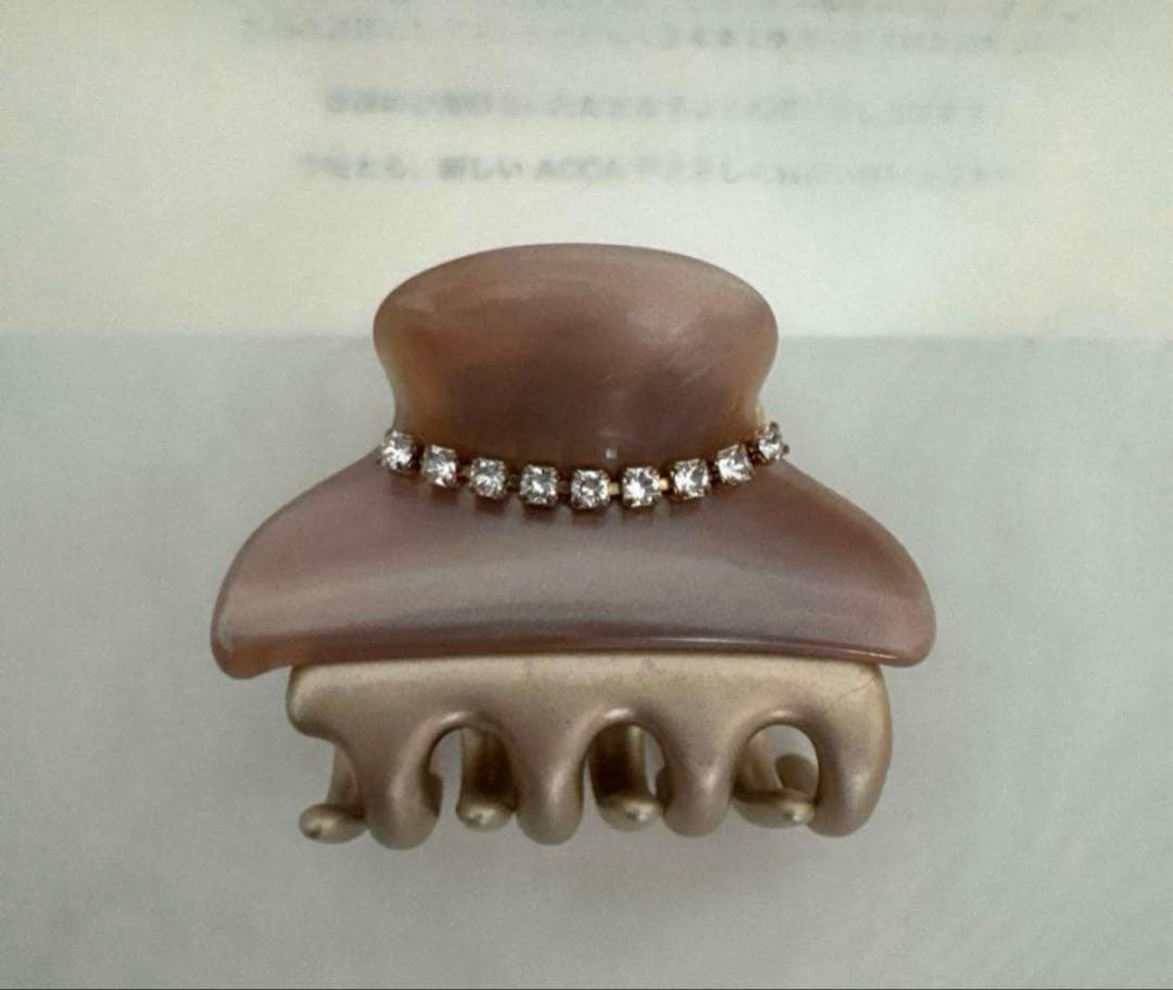 最終価格　ACCA ニューコラーナクリップ　Sサイズ　パールベージュ