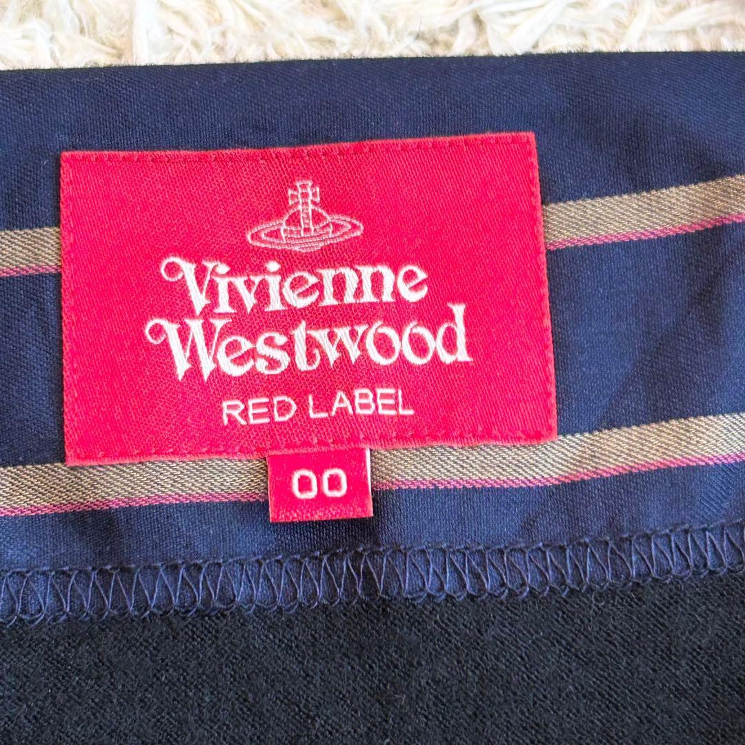 【超希少✨️ヴィヴィアンウエストウッド】 リボン ストライプ 変形 ワンピース