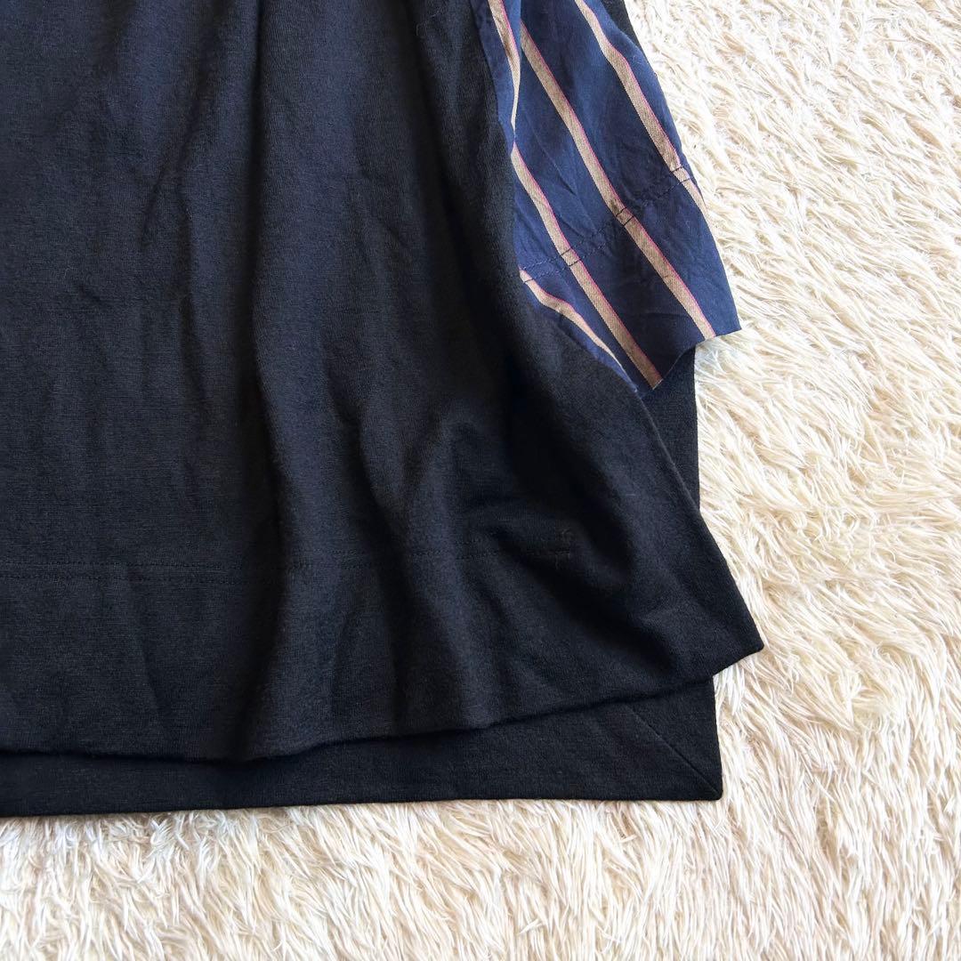 【超希少✨️ヴィヴィアンウエストウッド】 リボン ストライプ 変形 ワンピース