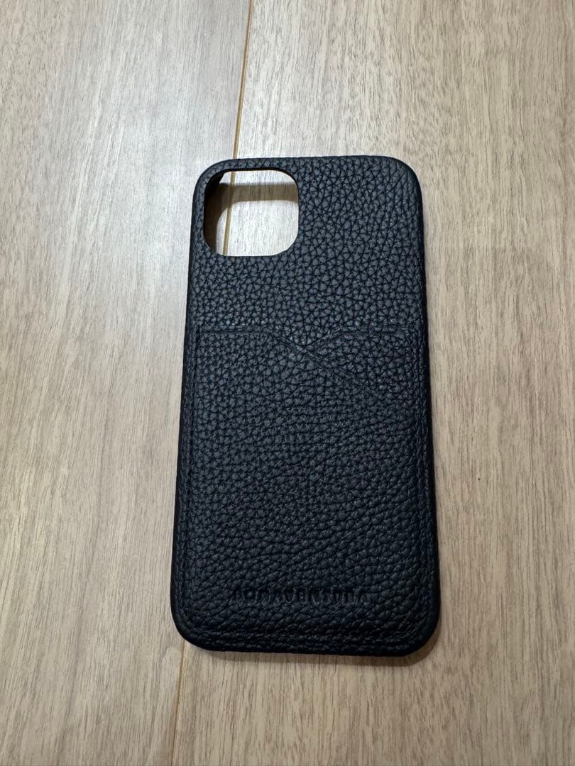 ボナベンチュラ iPhone13 バックカバーケース　ボッタラートレザー