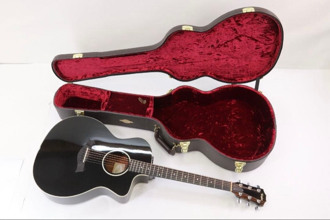 【美品】Taylor 214CE DLX BLK テイラー アコギ ブラック