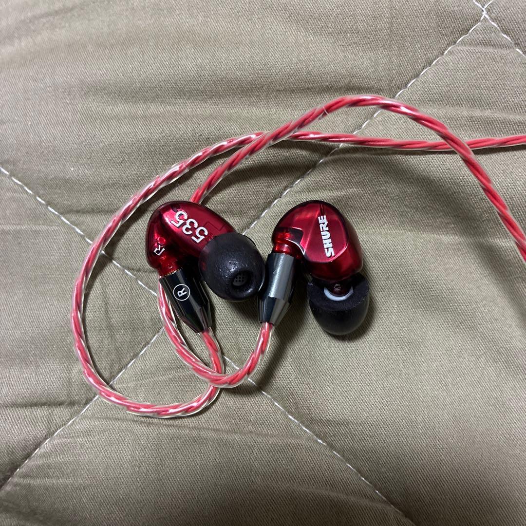 SHURE SE535スペシャルエディションZEPHONE Red Condor