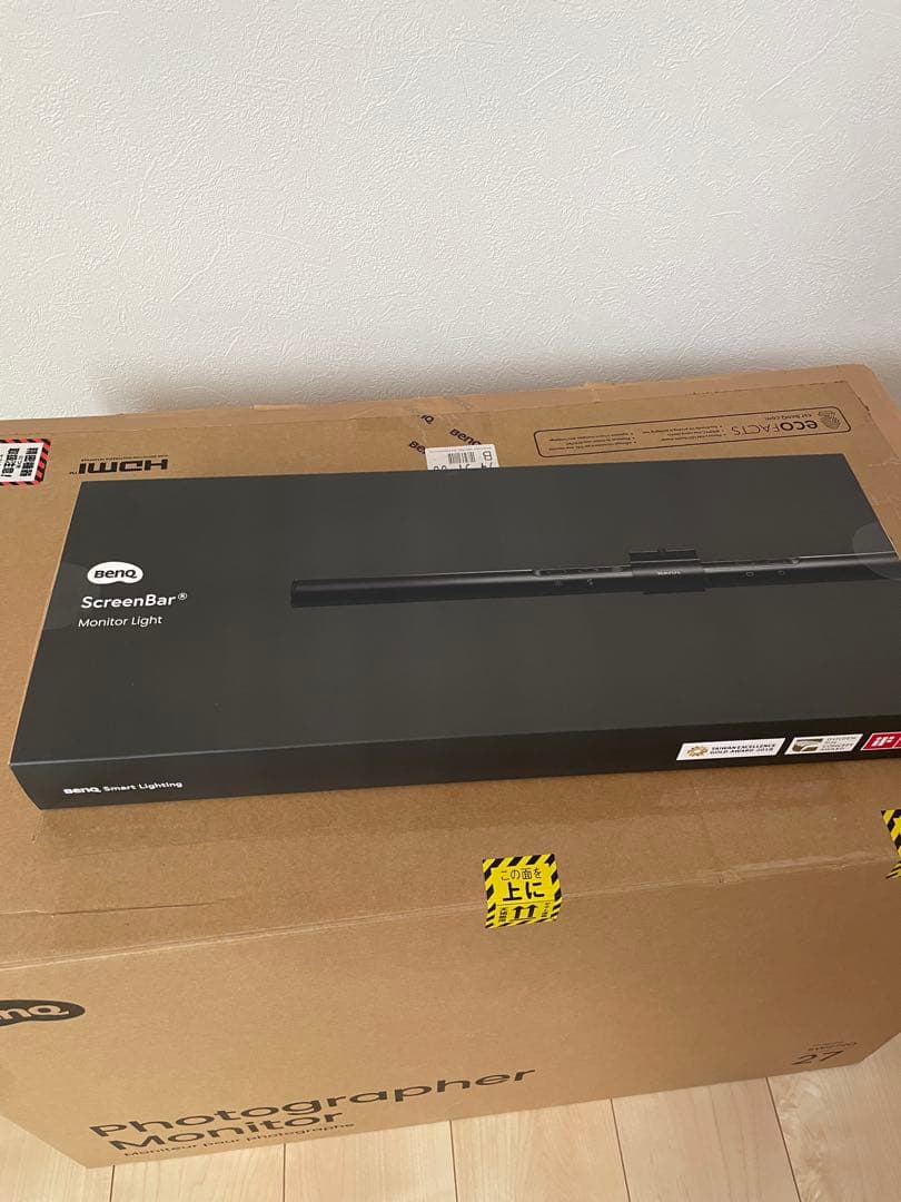 BenQ SW272Q スクリーンバー