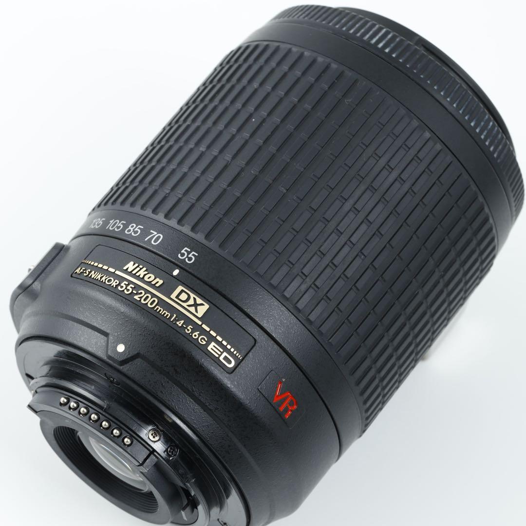 147 ★ ニコン用 NIKON用 望遠レンズ AF-S55-200VR