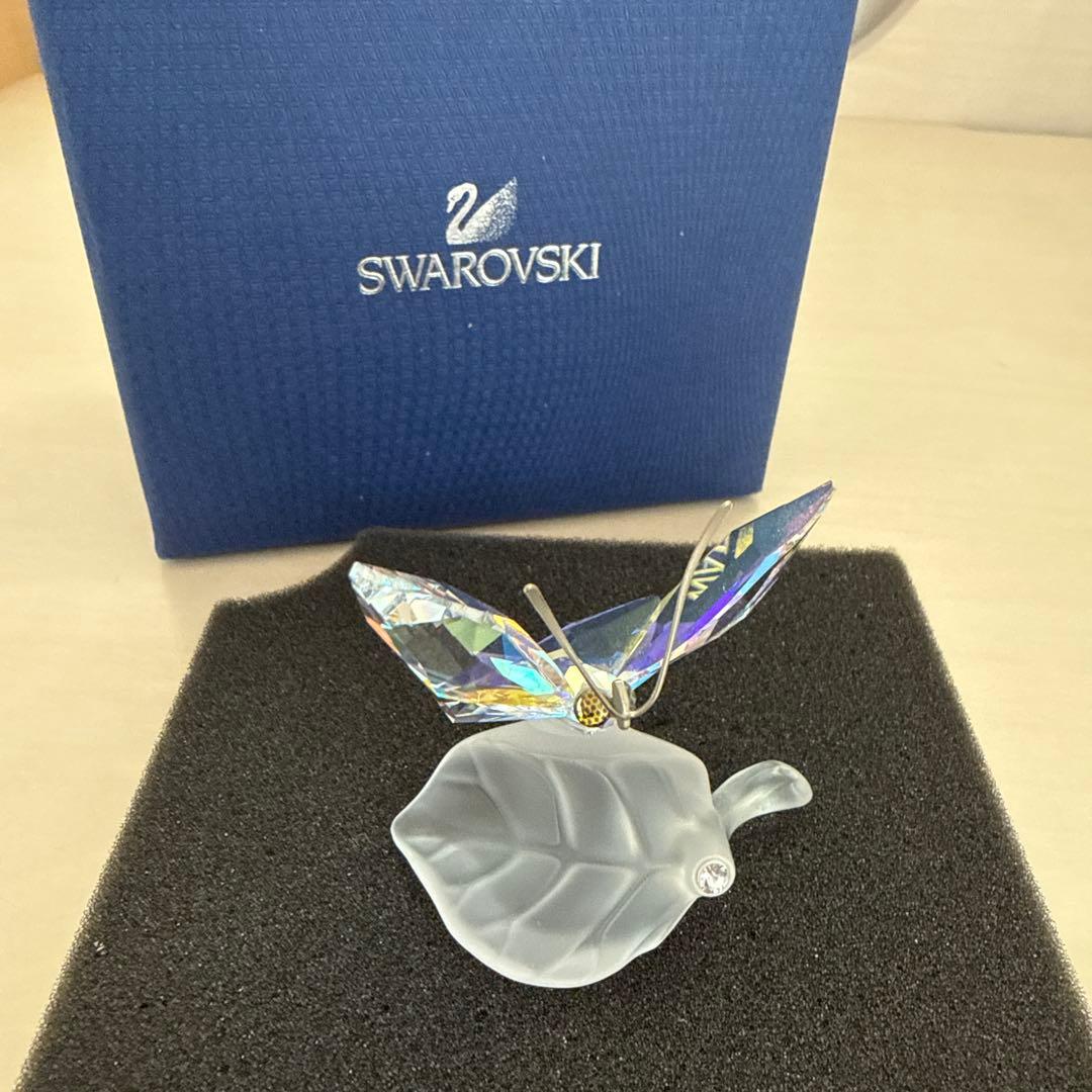スワロフスキー スパークリング バタフライ 蝶 チョウ 1113559 置物