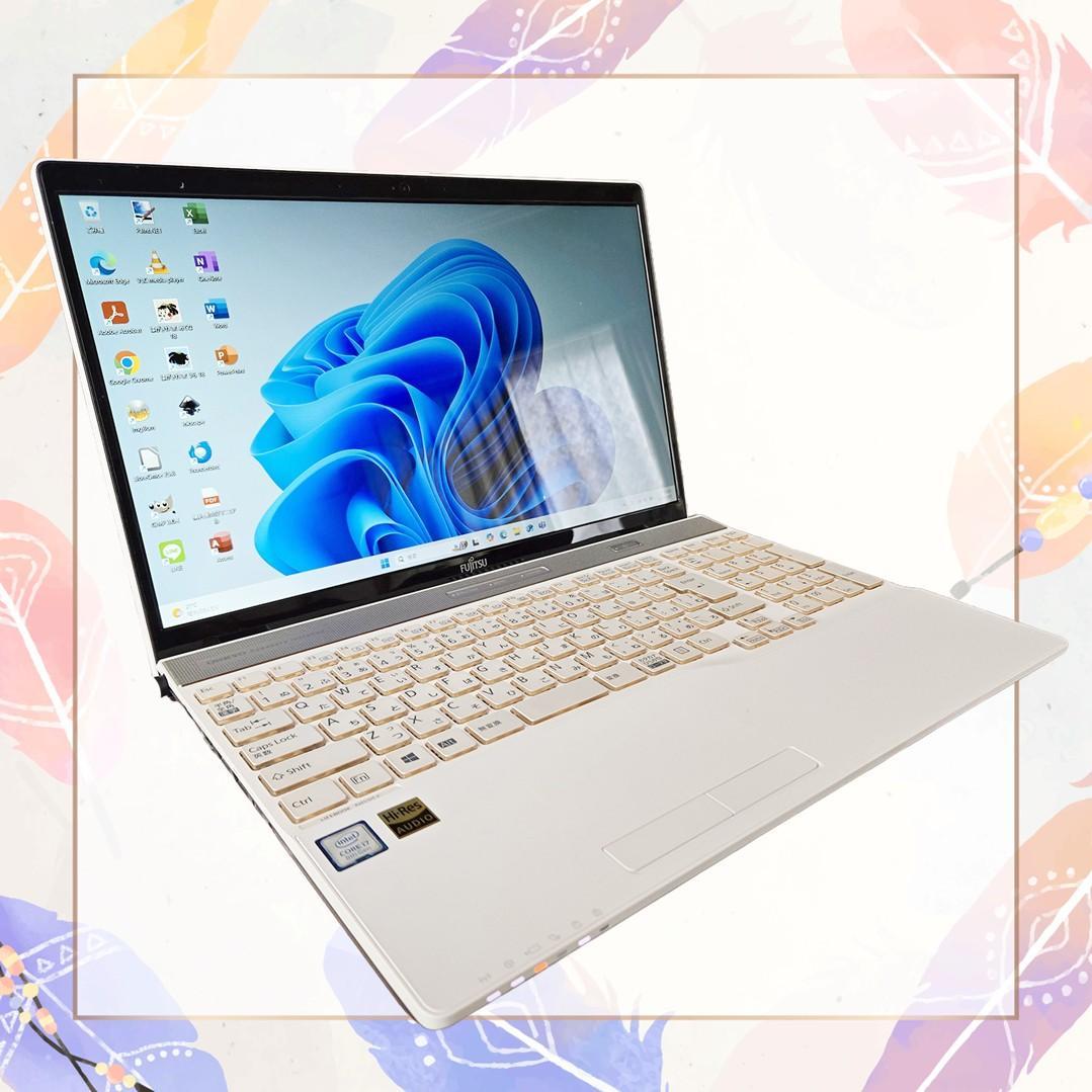 【週末特価】富士通 AH53/C2 Corei7 メモリ32GB SSD1TB