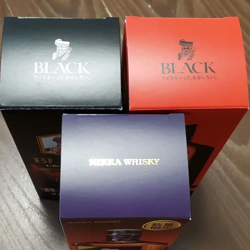 NIKKA ブラックニッカ ウイスキー3本セット