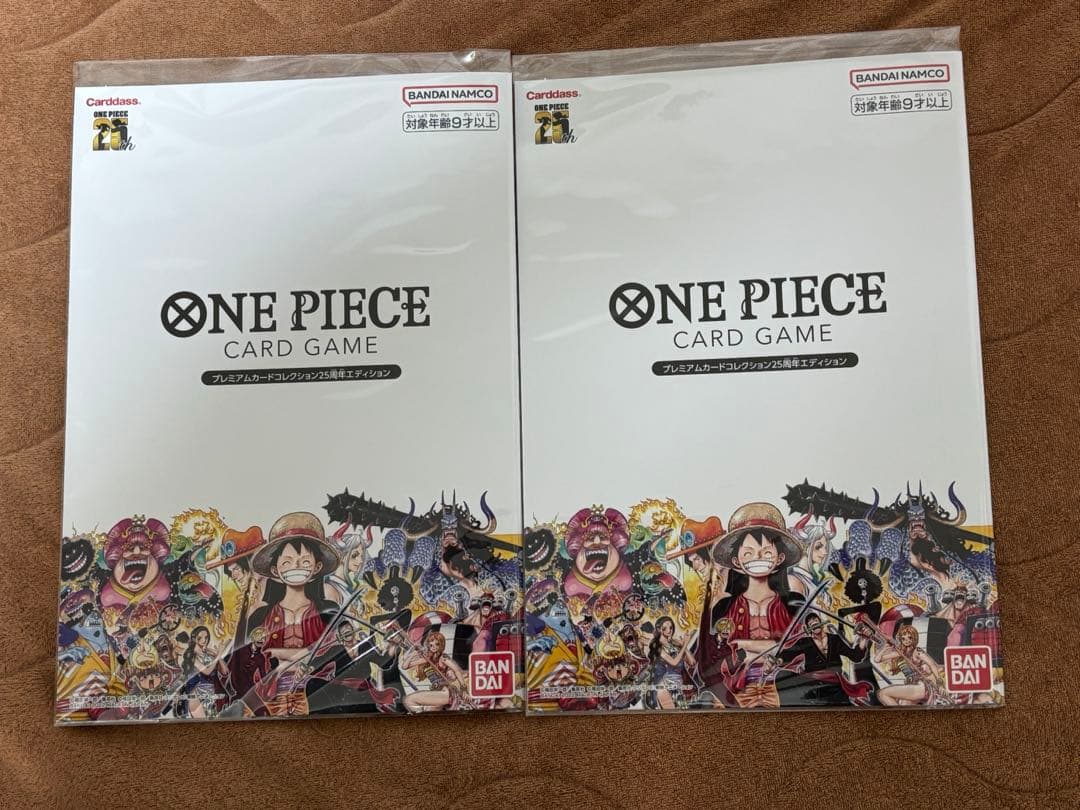 ワンピースカードゲーム　プレミアムカードコレクション25周年エディション2点
