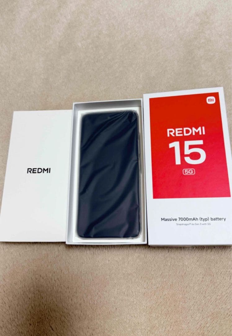 Xiaomi Redmi 15 5G 128GB 本体