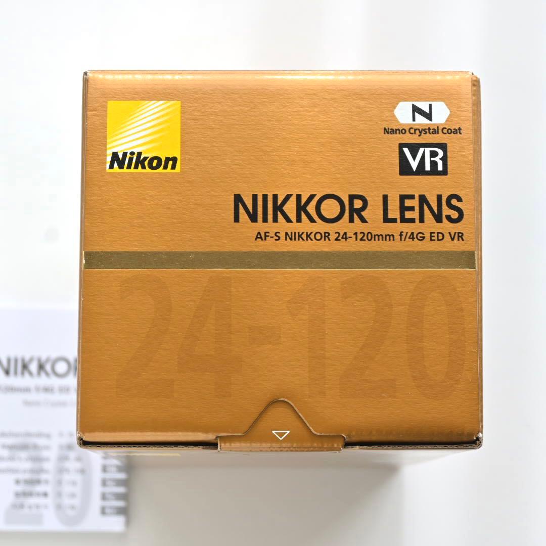 ニコン　標準ズームレンズ　24-120mmf4G AF-S NIKKOR FX