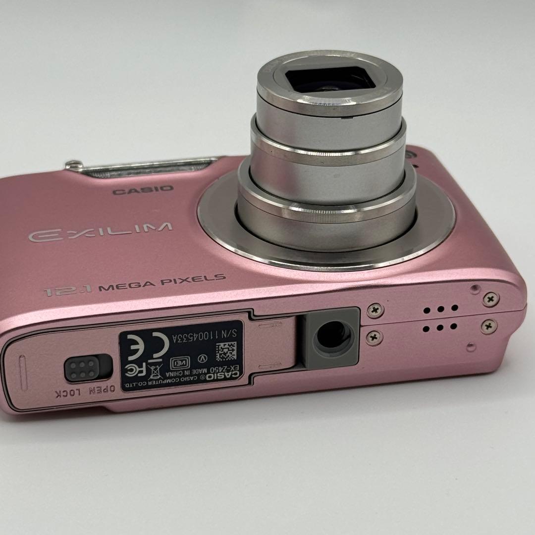 美品 CASIO EXILIM EX-Z450 ピンク カシオ コンデジ 箱付