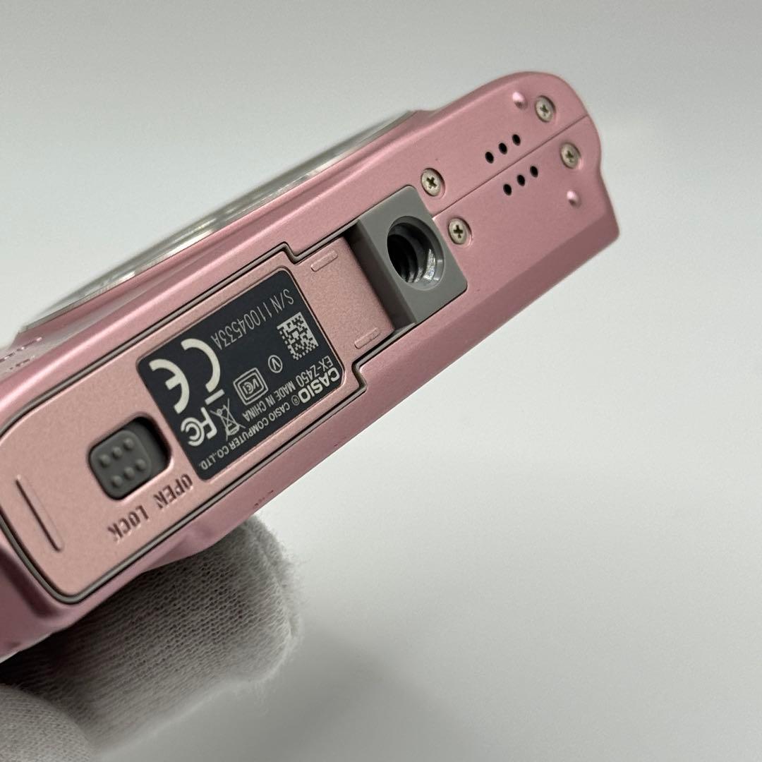 美品 CASIO EXILIM EX-Z450 ピンク カシオ コンデジ 箱付
