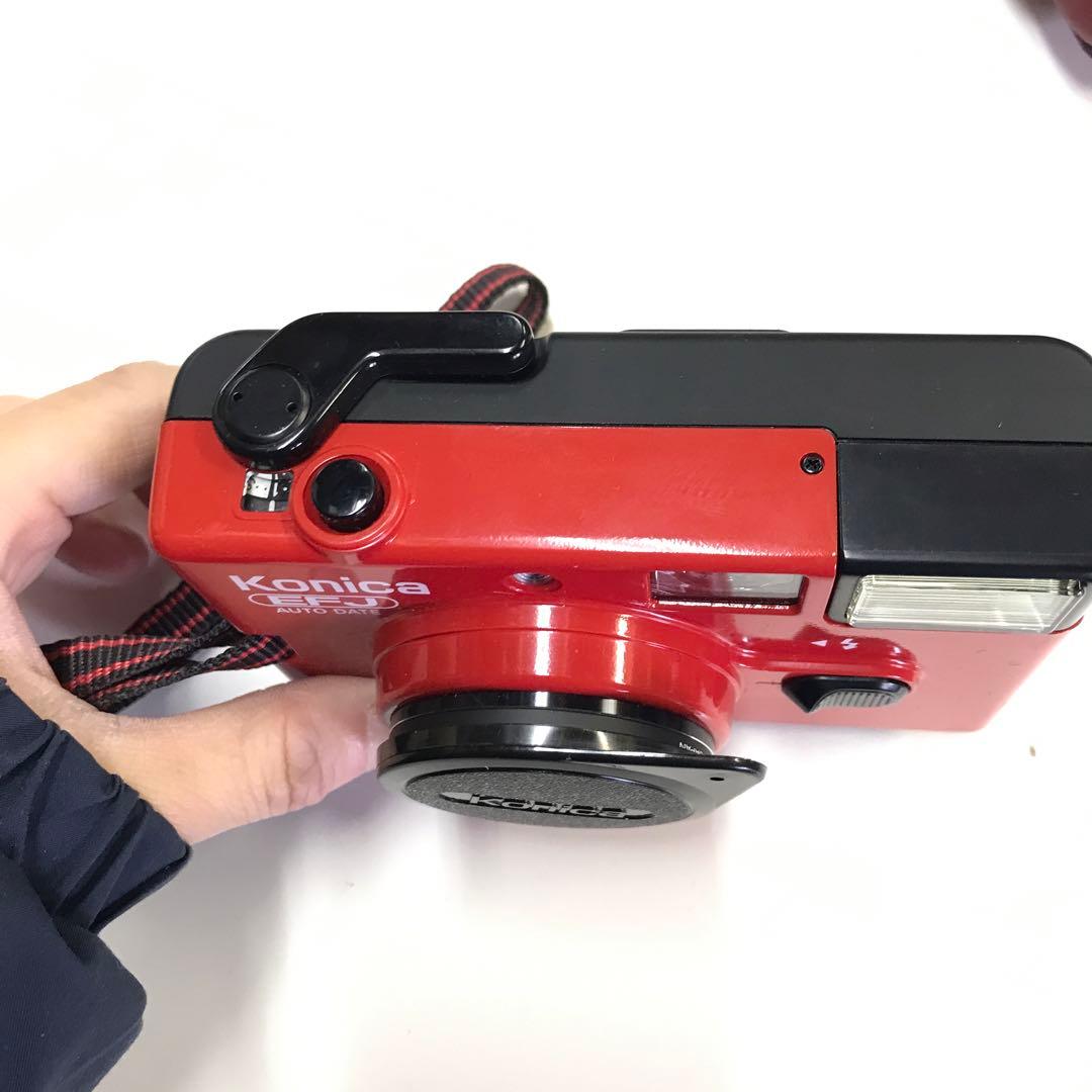 Konica EFJ 赤 フィルムカメラ