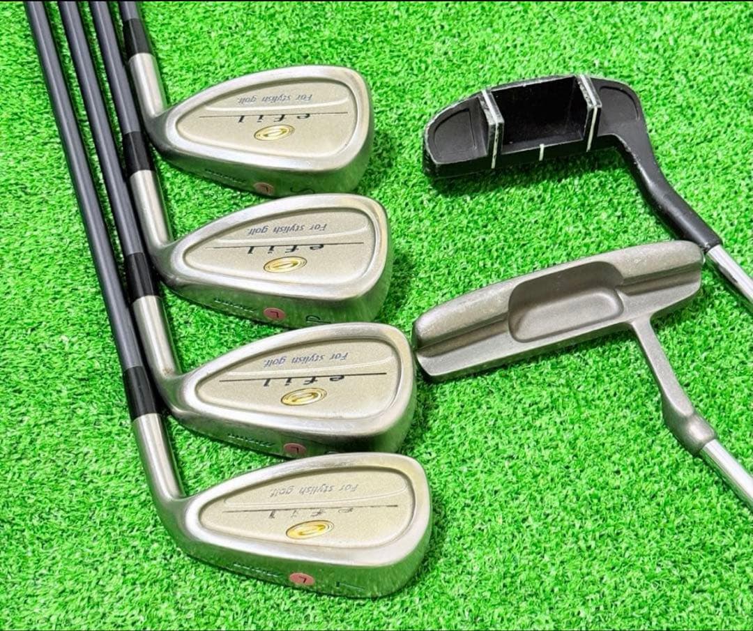 キャロウェイ エフィル 初心者 レディース ゴルフクラブ ハーフセット 一式