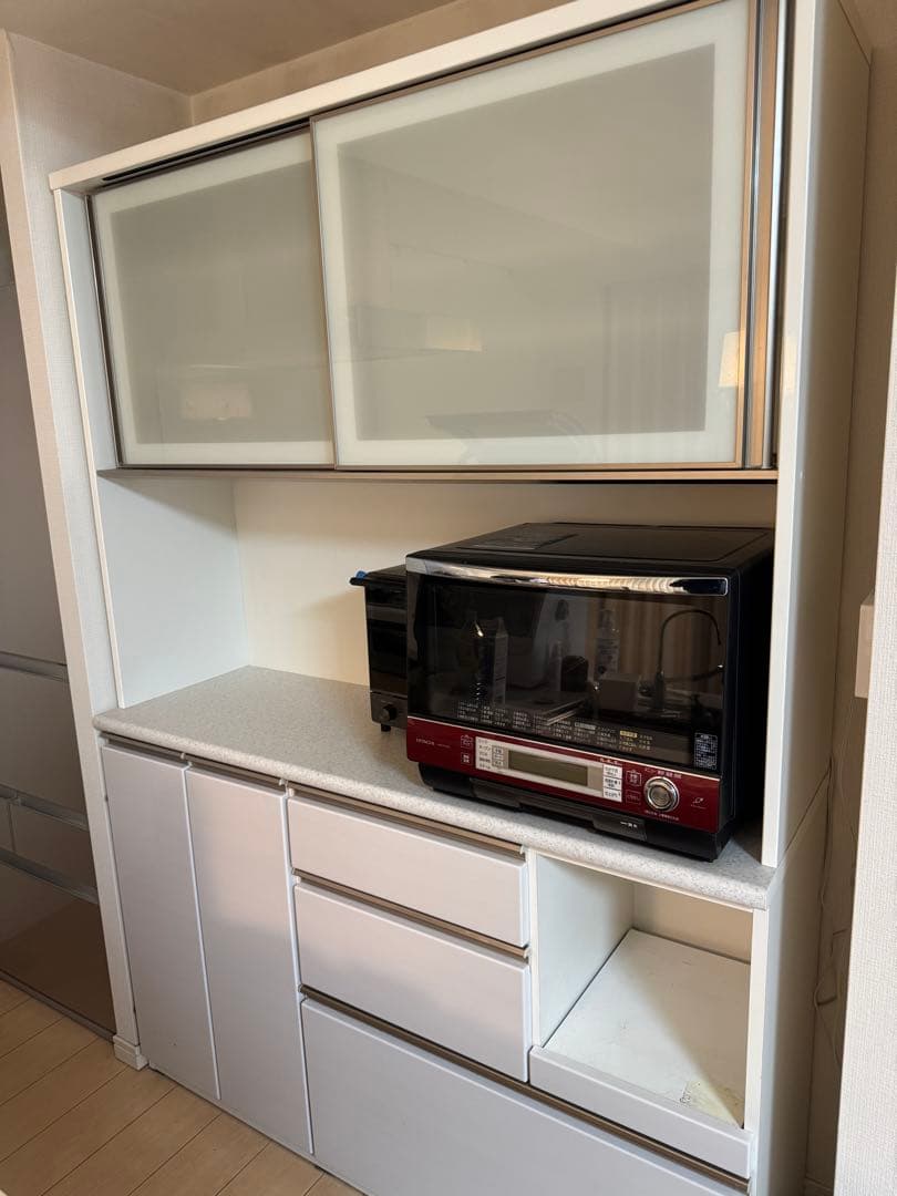 キッチン収納 食器棚 ニトリ アルミナ2