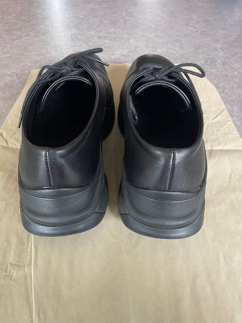【ZARA ザラ】 Vibram® ソール レザーシューズ サイズ42-27㎝