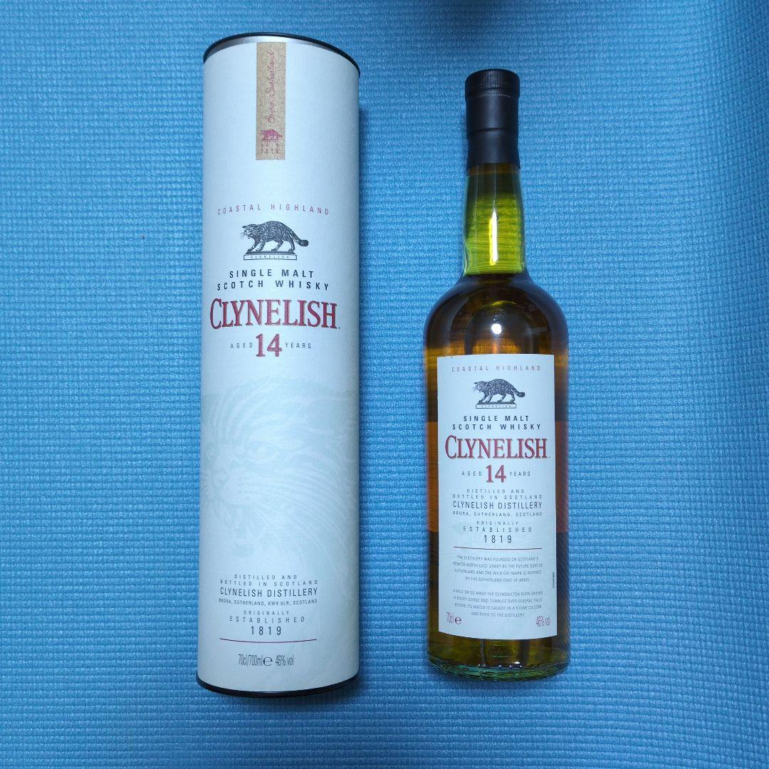 正規輸入品　クライヌリッシュ 14年 46度 箱付 700ml