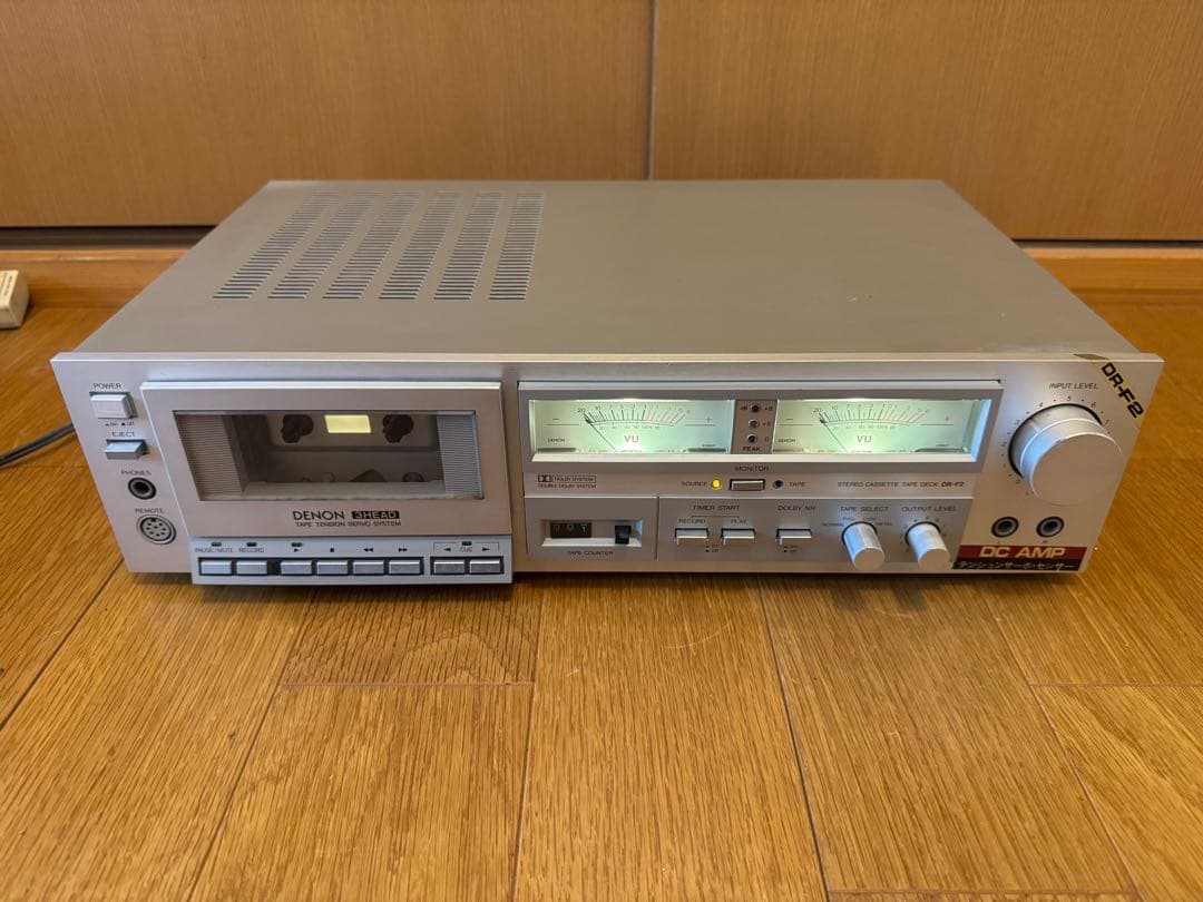 DENON DR-F2 カセットテープデッキ　カセットデッキ　テープデッキ