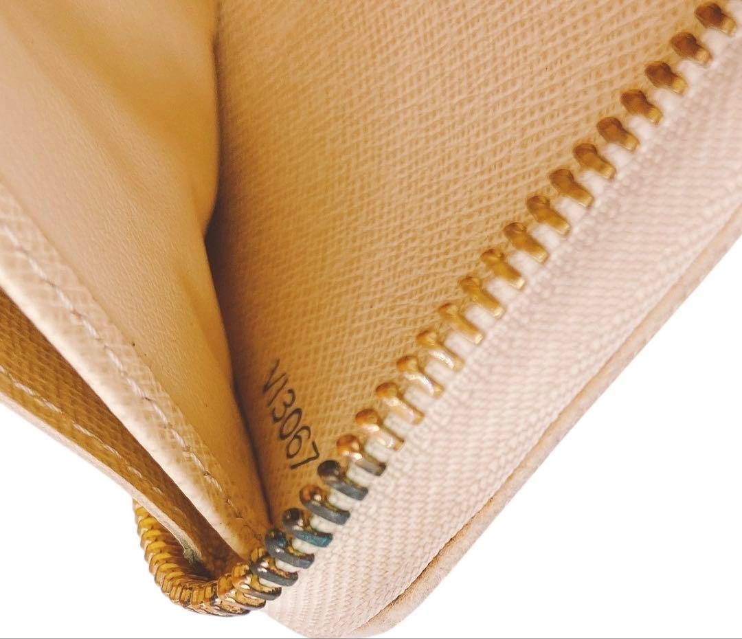 【美品】LOUIS VUITTON ダミエ・アズールジッピーウォレット☆箱付き♪