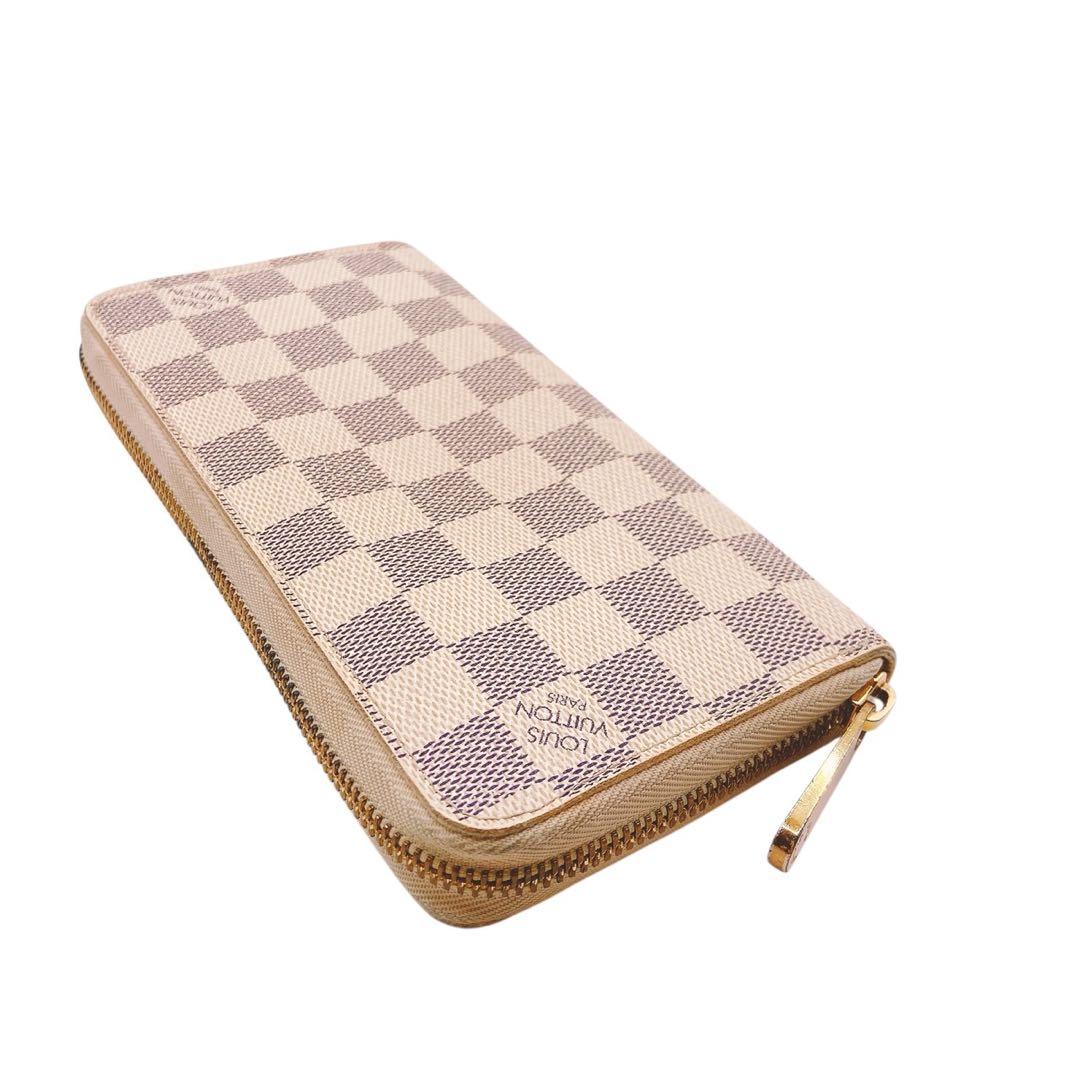 【美品】LOUIS VUITTON ダミエ・アズールジッピーウォレット☆箱付き♪