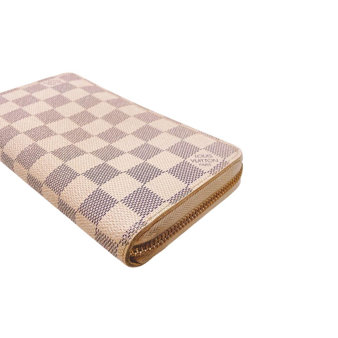 【美品】LOUIS VUITTON ダミエ・アズールジッピーウォレット☆箱付き♪