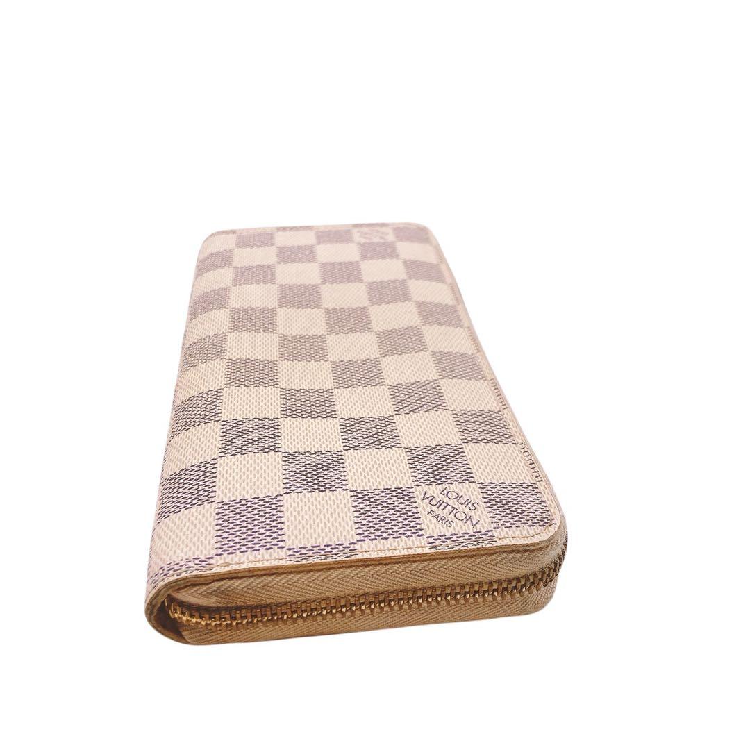 【美品】LOUIS VUITTON ダミエ・アズールジッピーウォレット☆箱付き♪