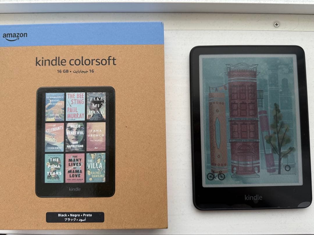 Kindle ColorSoft 本体　新品　ほぼ未使用　保護フィルム付き