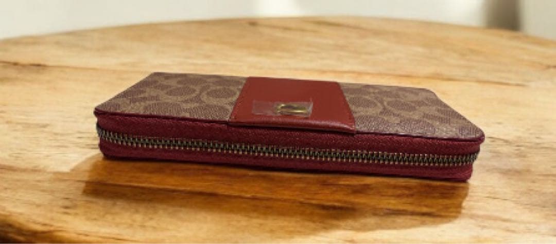 【新品】COACH 長財布 ブラウン/ベージュ