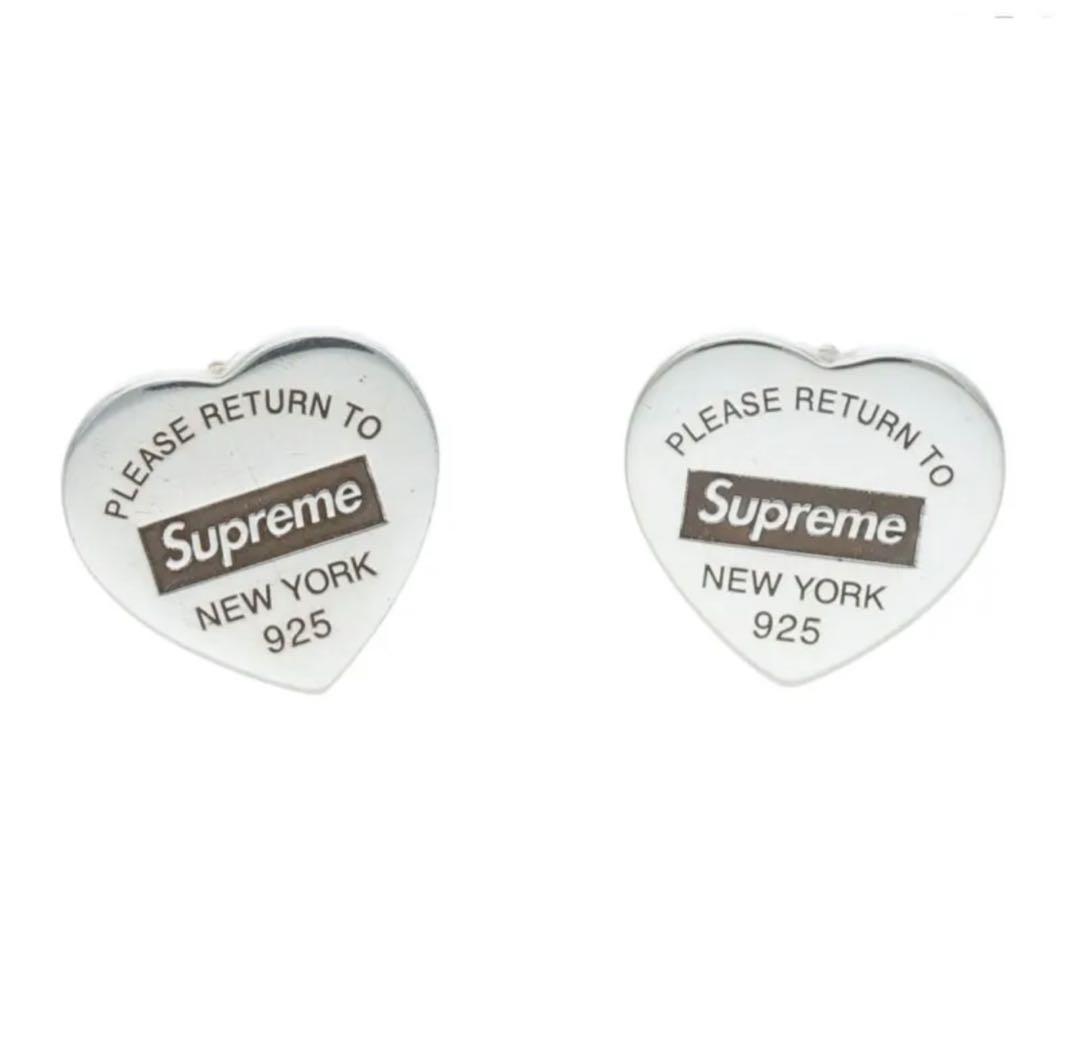 Supreme×Tiffany& Co.コラボピアス