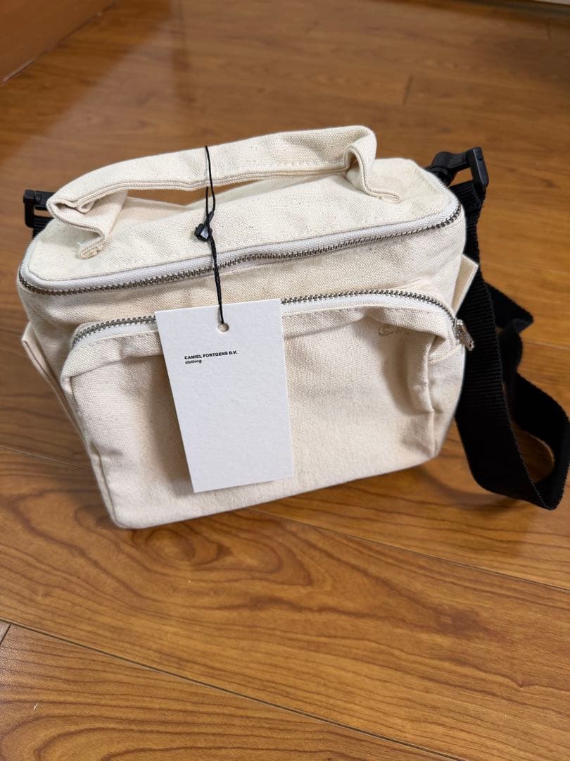CAMIEL FORTGENS Camera Bag 白 キャンバス サコッシュ