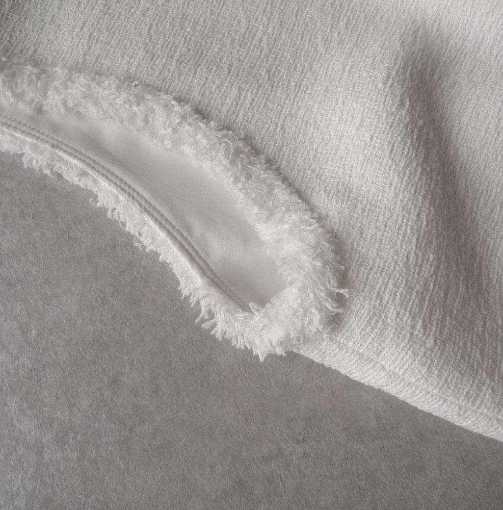 ■専用■美品 INED 4,6万円 インポート素材 ツイードのベスト ジレ 白