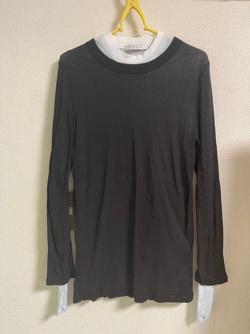 ETRE TOKYO レイヤードセットロンtee