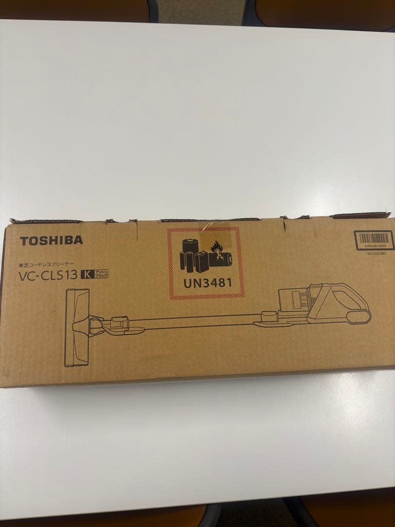 TOSHIBA VC-CLS13 K コードレスクリーナー