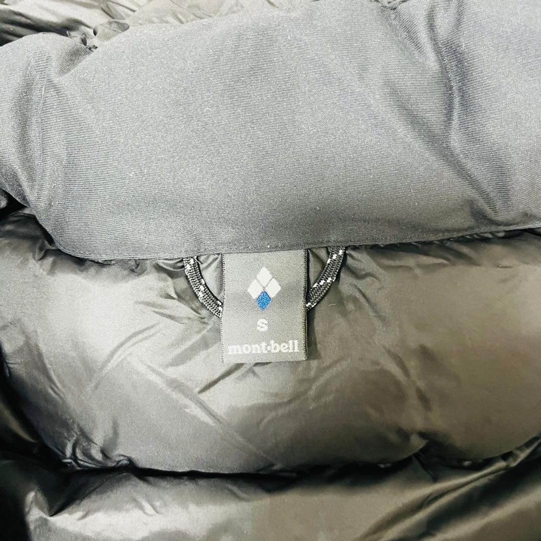 モンベル　ライトアルパインダウン パーカ Men's S　ブラック