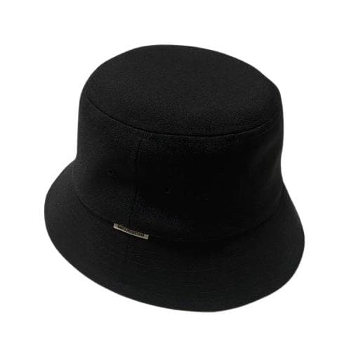 極美品 COOTIE ポリエステル ツイル バケットハット ブラック M 帽子