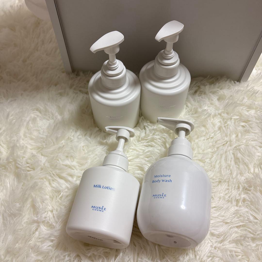 ミュゼ ボディソープボディローション4本セット