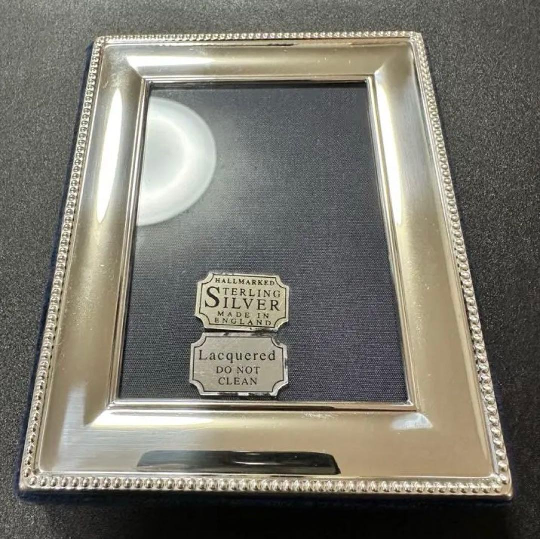 Carrs英国製 スターリングシルバー　フォトフレーム　純銀製
