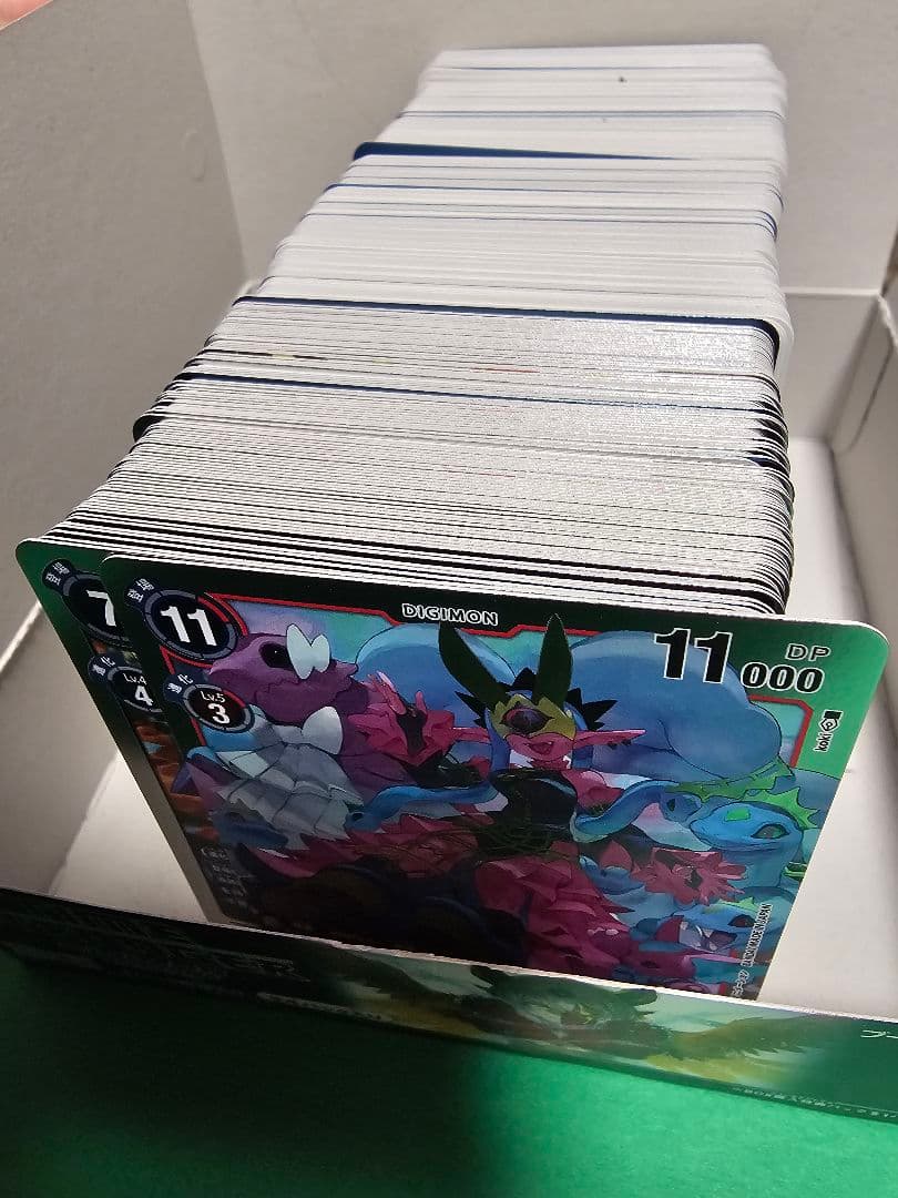 デジモンカード　TIME STRANGER　全色SR以下4コン