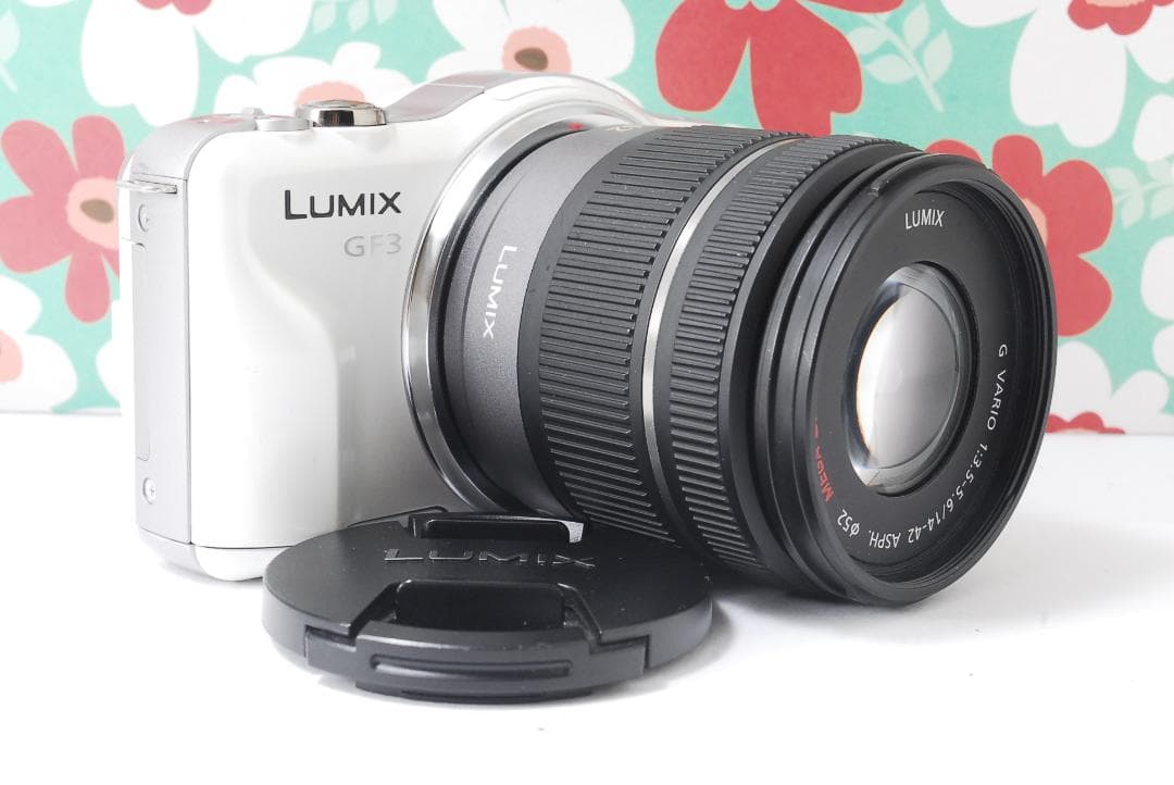 ❤コンパクト使いやすい❤LUMIX DMC-GF3❤スマホに転送お散歩カメラ❤
