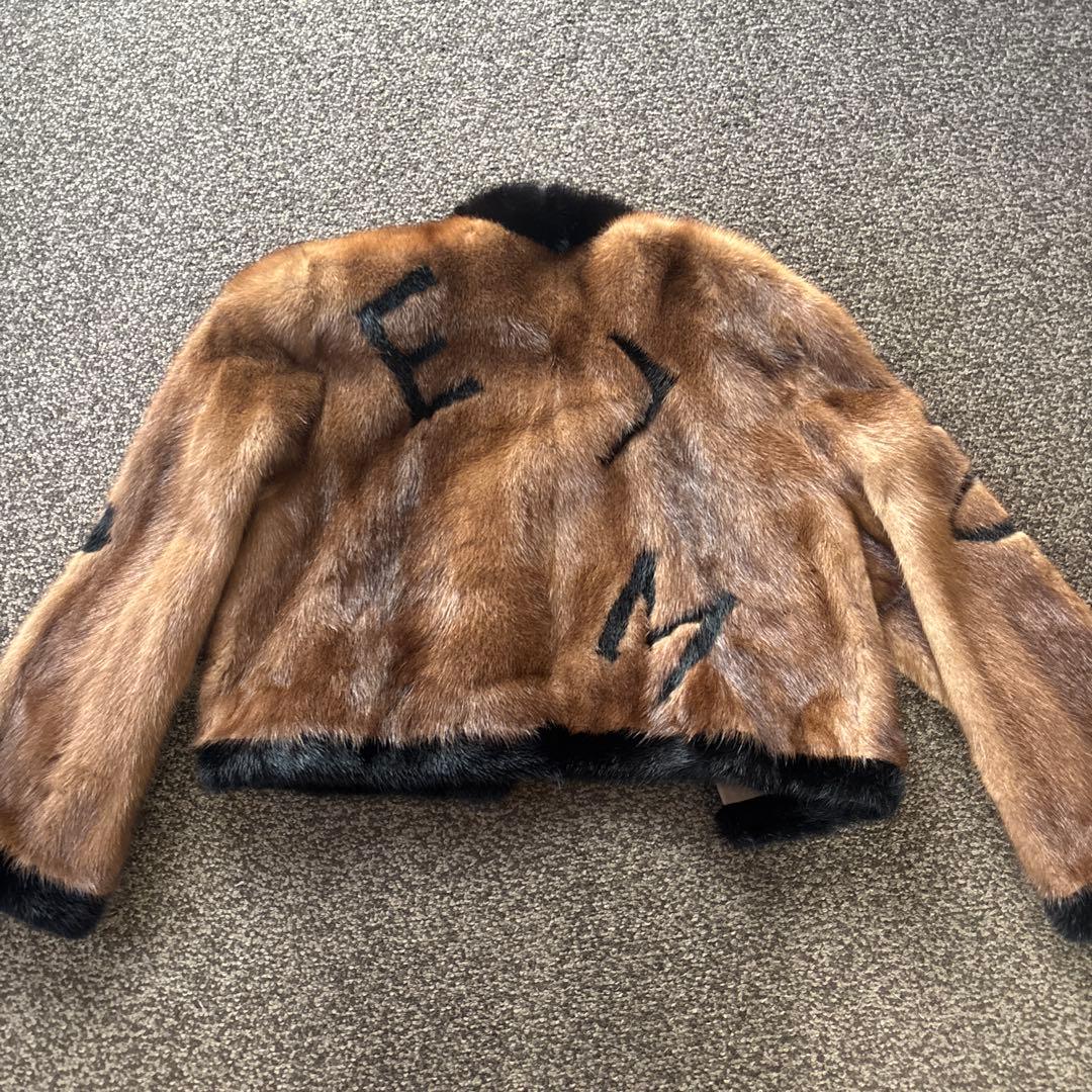 SAGA MINK 毛皮 クロップド丈 ショートジャケット