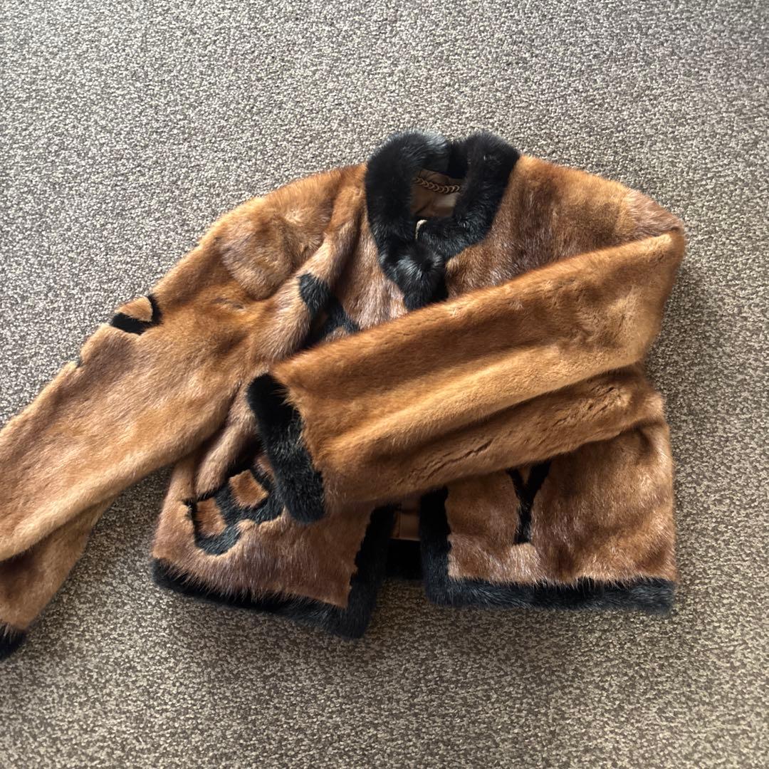 SAGA MINK 毛皮 クロップド丈 ショートジャケット