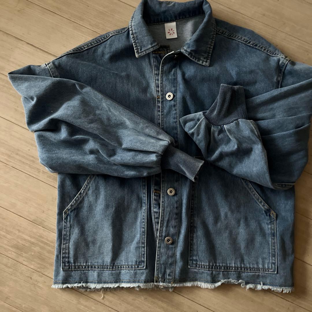 ビアズリーデニムジャケット