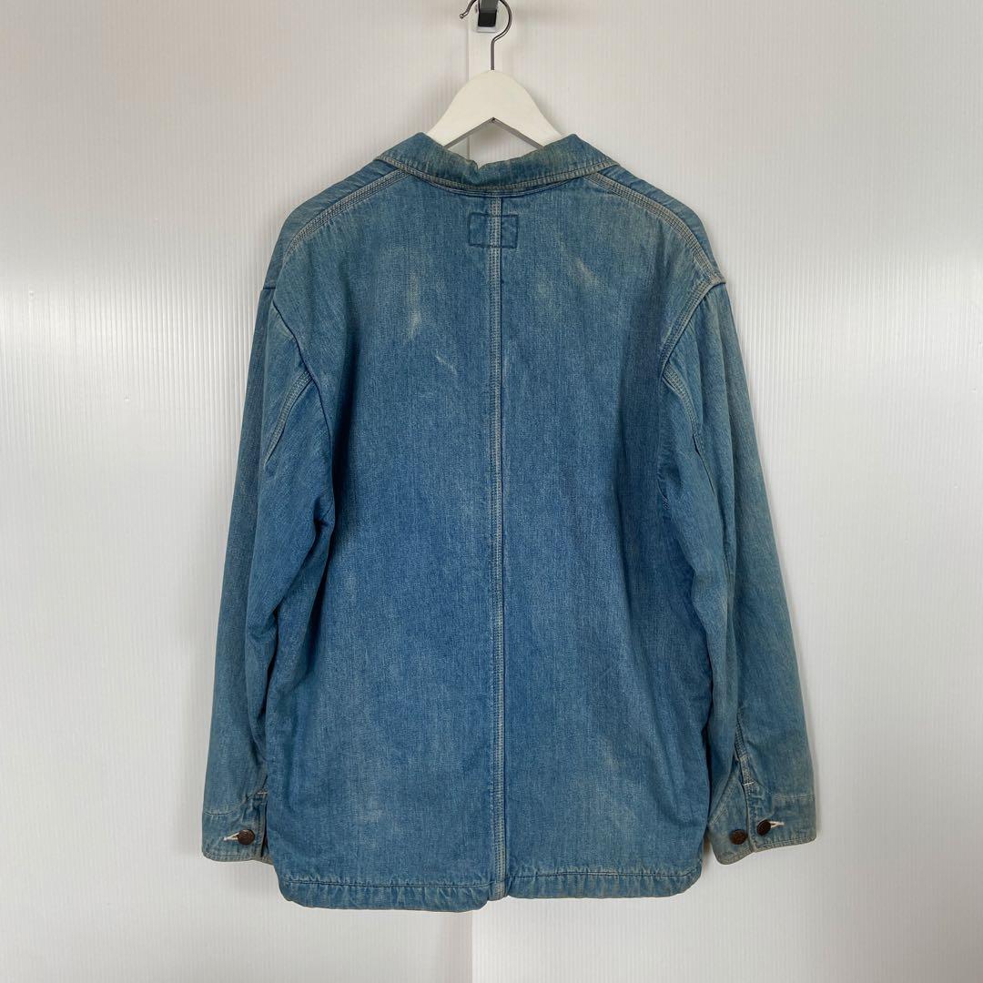 BIGJHON WORLDWORKERS　カバーオールデニムジャケット　M