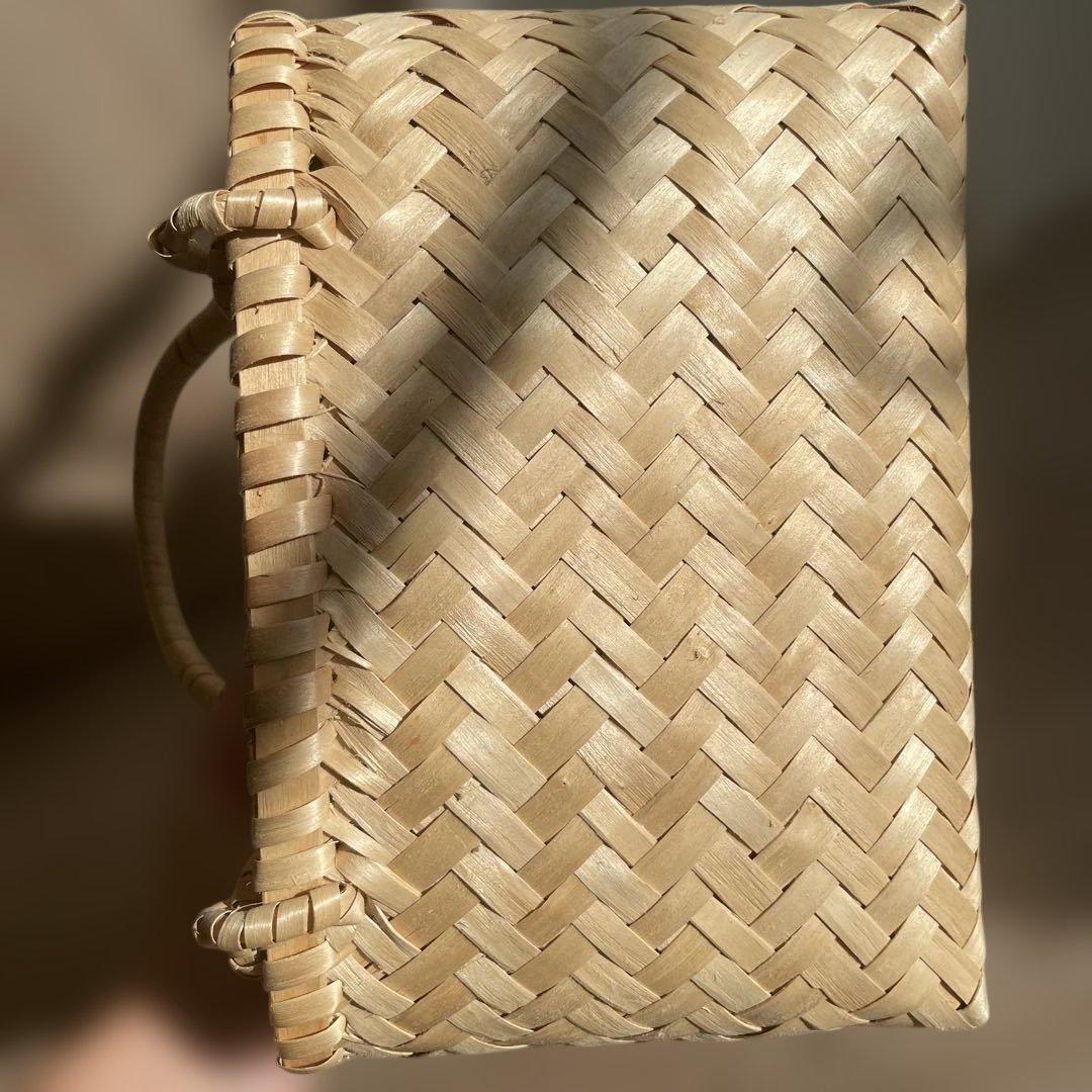 イタヤ細工 かごバッグ　Sサイズ