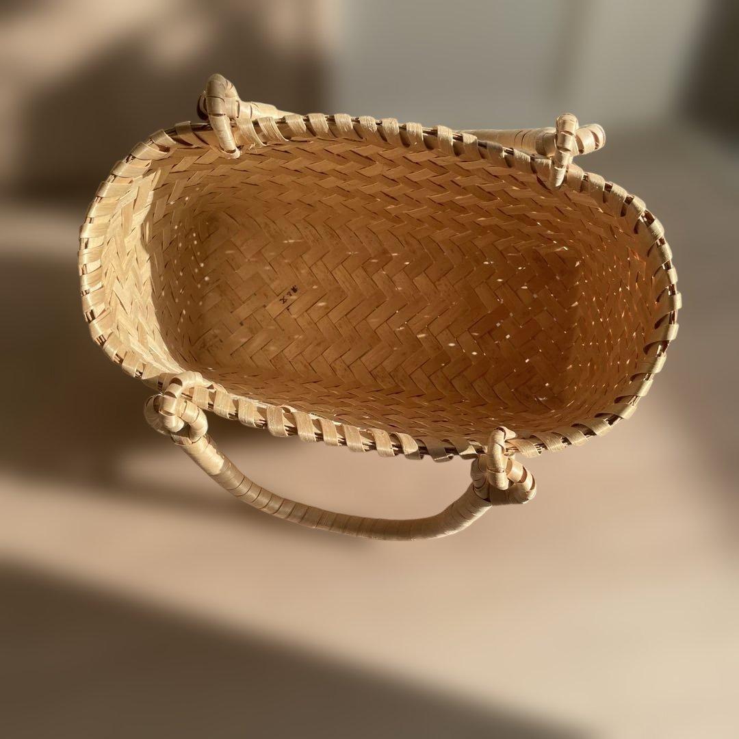 イタヤ細工 かごバッグ　Sサイズ