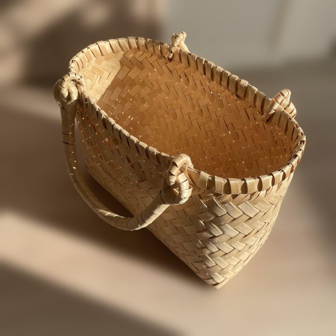 イタヤ細工 かごバッグ　Sサイズ