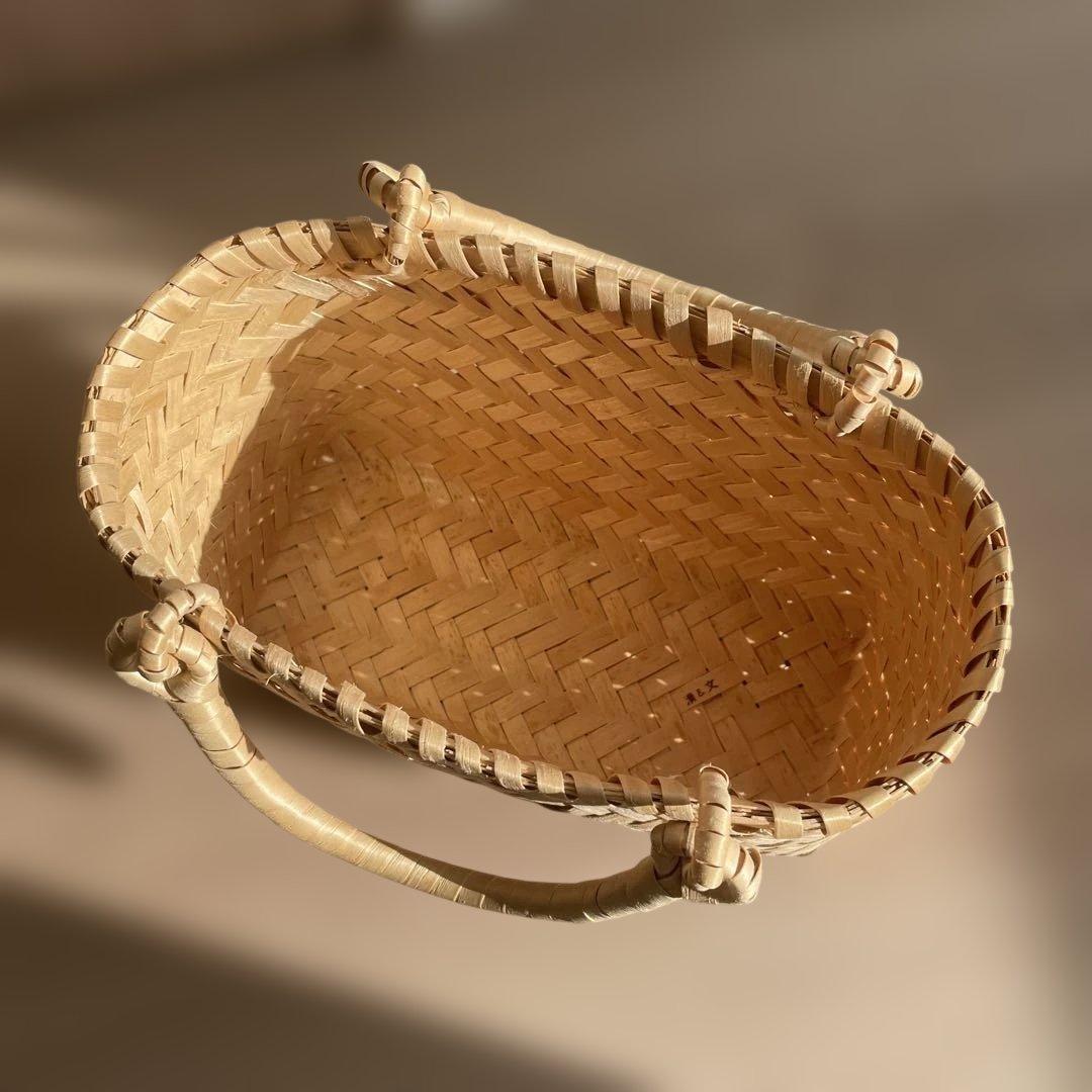 イタヤ細工 かごバッグ　Sサイズ