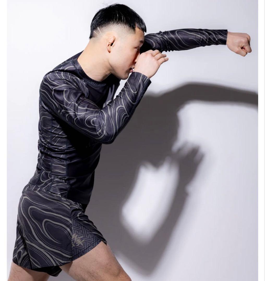 パンツ RVCA X KRAZY BEE X GAKKIN2-IN SHORTS