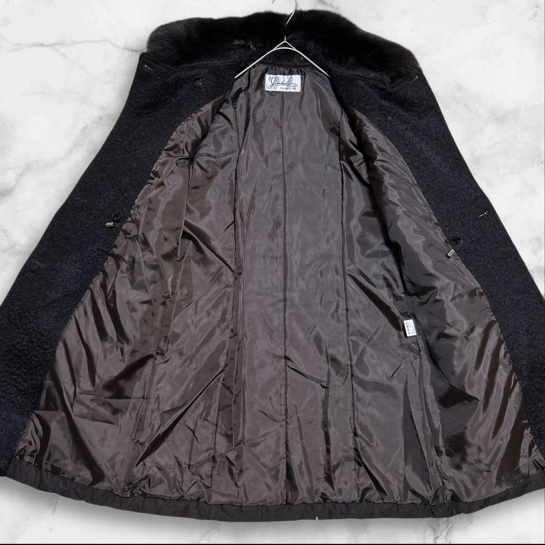 ✨あーちゃん✨三京商会　高級毛皮　キルティングコート　フォックス　ファー